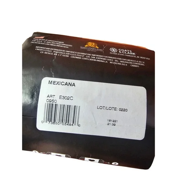 Red Heart Super Saver Jumbo Yarn Mexicana‎ 2 Skeins 10 oz Each 482 yards - Picture 5 of 5